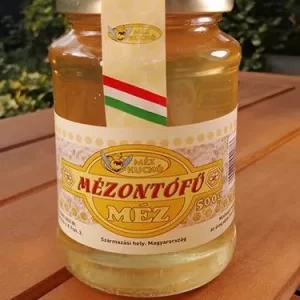 mézontófű méz