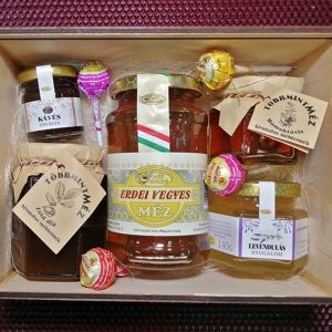 ajándékötlet fadobozzal több termékhez