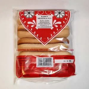 Radics mézespuszedli piskóta alakú