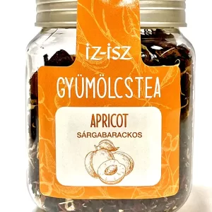 Gyümölcstea sárgabarackos hibiszkusszal